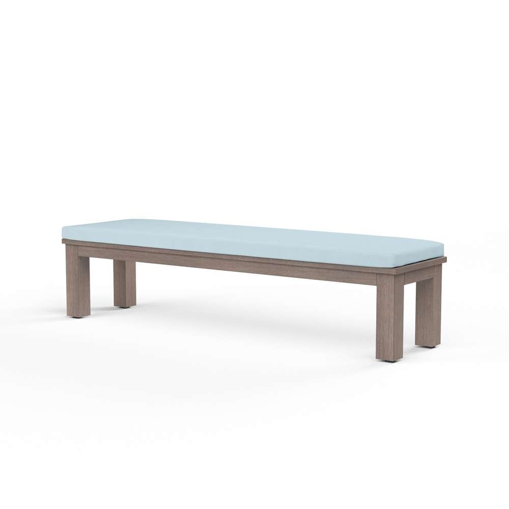 Sunset West - Laguna Dining Bench in Canvas Skyline, No Welt - SW3501-BNCH-14091 veiw 1