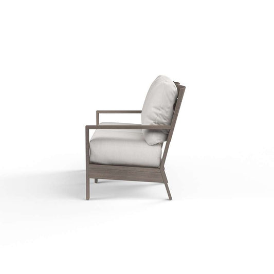 Sunset West - Laguna Loveseat in Canvas Flax, No Welt - SW3501-22-FLAX-STKIT veiw 2