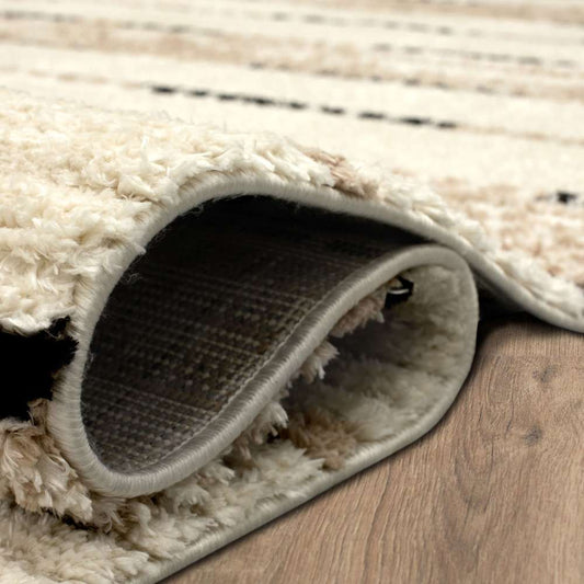 Karastan - Traverse by Bobby Berk Lanes Tan 5 x 8 Area Rug - R1128-654-060096-IB veiw 2