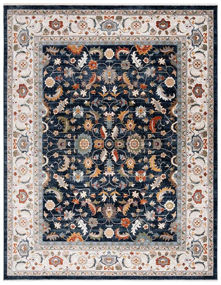 Lauren Ralph Lauren - 1107 Rug - 7-9in x 9-6inRECTANGLE - Navy / Ivory veiw 1