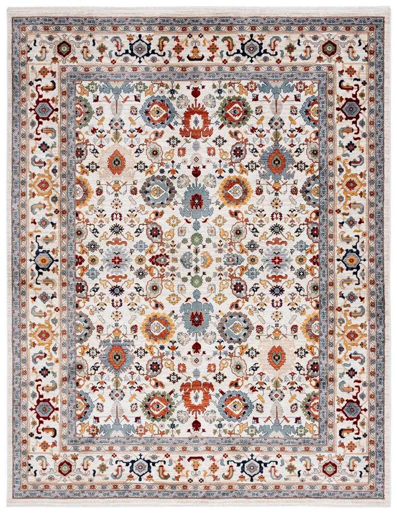 Lauren Ralph Lauren - 1108 Rug - 5-0in x 7-10in - Ivory / Blue veiw 1