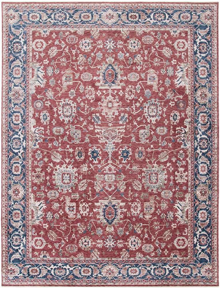 Lauren Ralph Lauren - Bennet Rug - 8-9in X 11-10in - Red / Dark Blue veiw 1