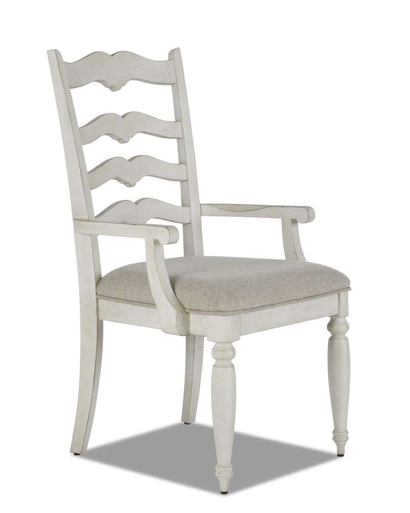 Legacy Classic Furniture - Trisha Yearwood Nashville Ladderback Arm Chair in Cloud (Set of 2) - TY749-905 veiw 1