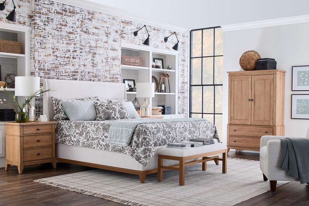 Legacy Classic Furniture - Trisha Yearwood Todays Traditions Bed Bench in Natural Hickory - TY656-823 veiw 2