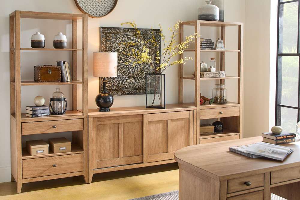 Legacy Classic Furniture - Trisha Yearwood Todays Traditions Bookcase in Natural Hickory - TY656-103 veiw 3