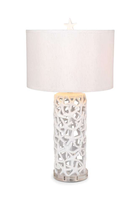 Lux Lighting - Darla 30in Poly Star Table Lamp -Beige, (Set of 2) - LUX-1736-BEIGE veiw 2