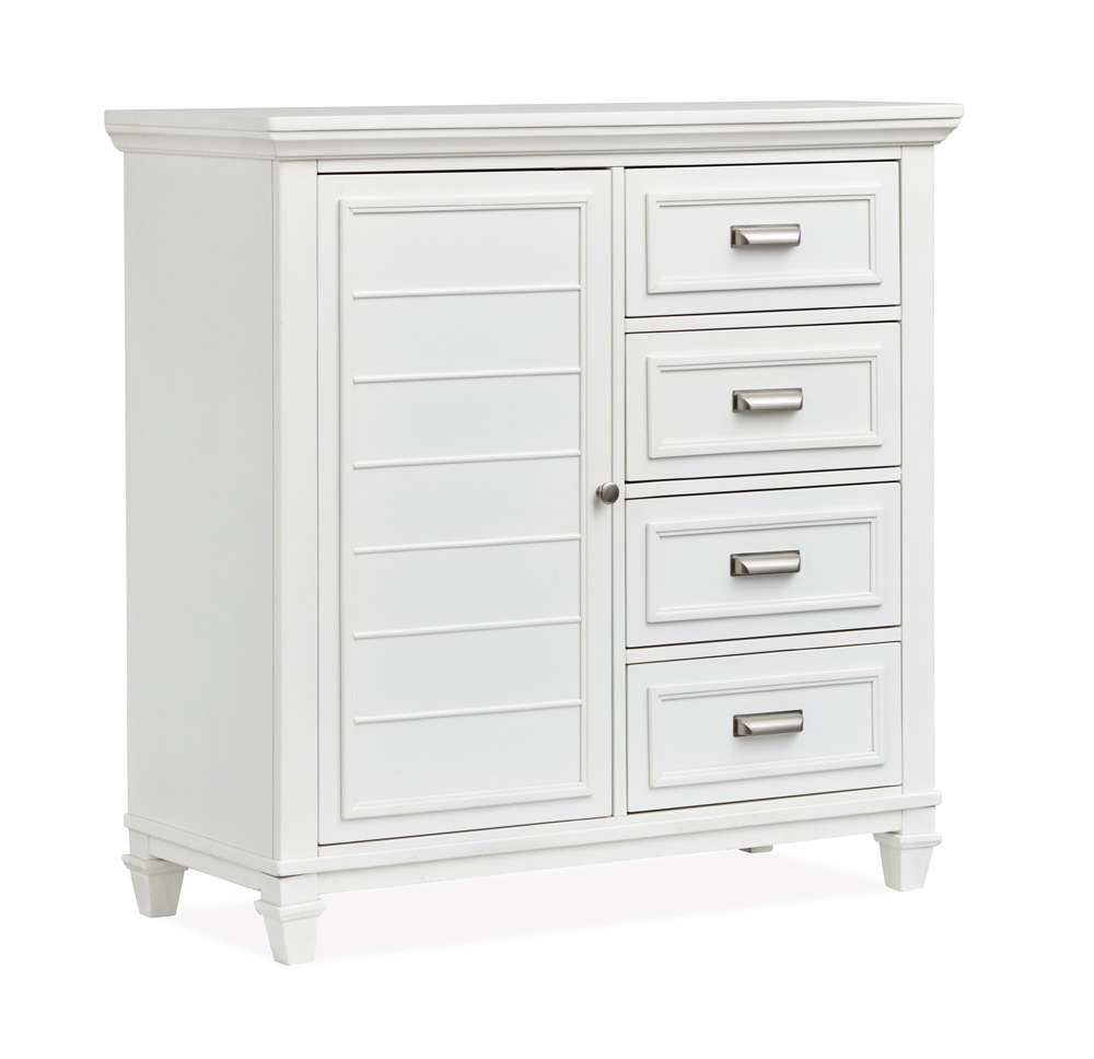 Magnussen - Charleston Door Chest - White - B5611-13WH veiw 3
