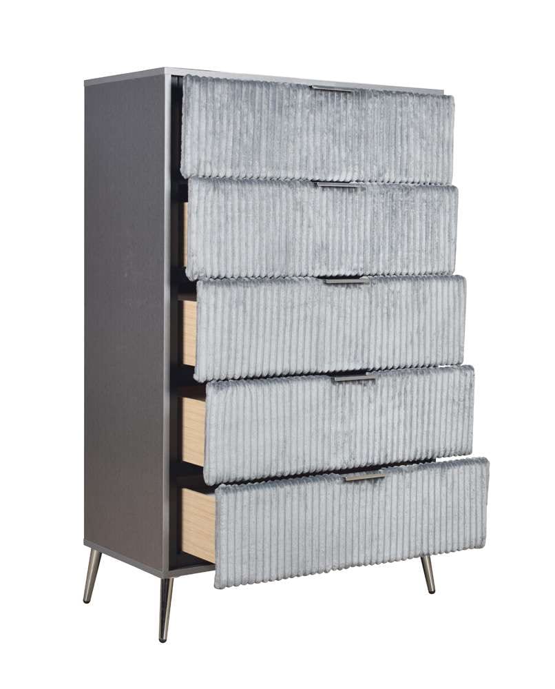 New Classic Furniture - Kailani Chest- Gray - B4378G-070 veiw 5