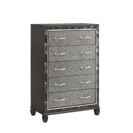 New Classic Furniture - Radiance Chest-Black Pearl - B976K-070 veiw 2