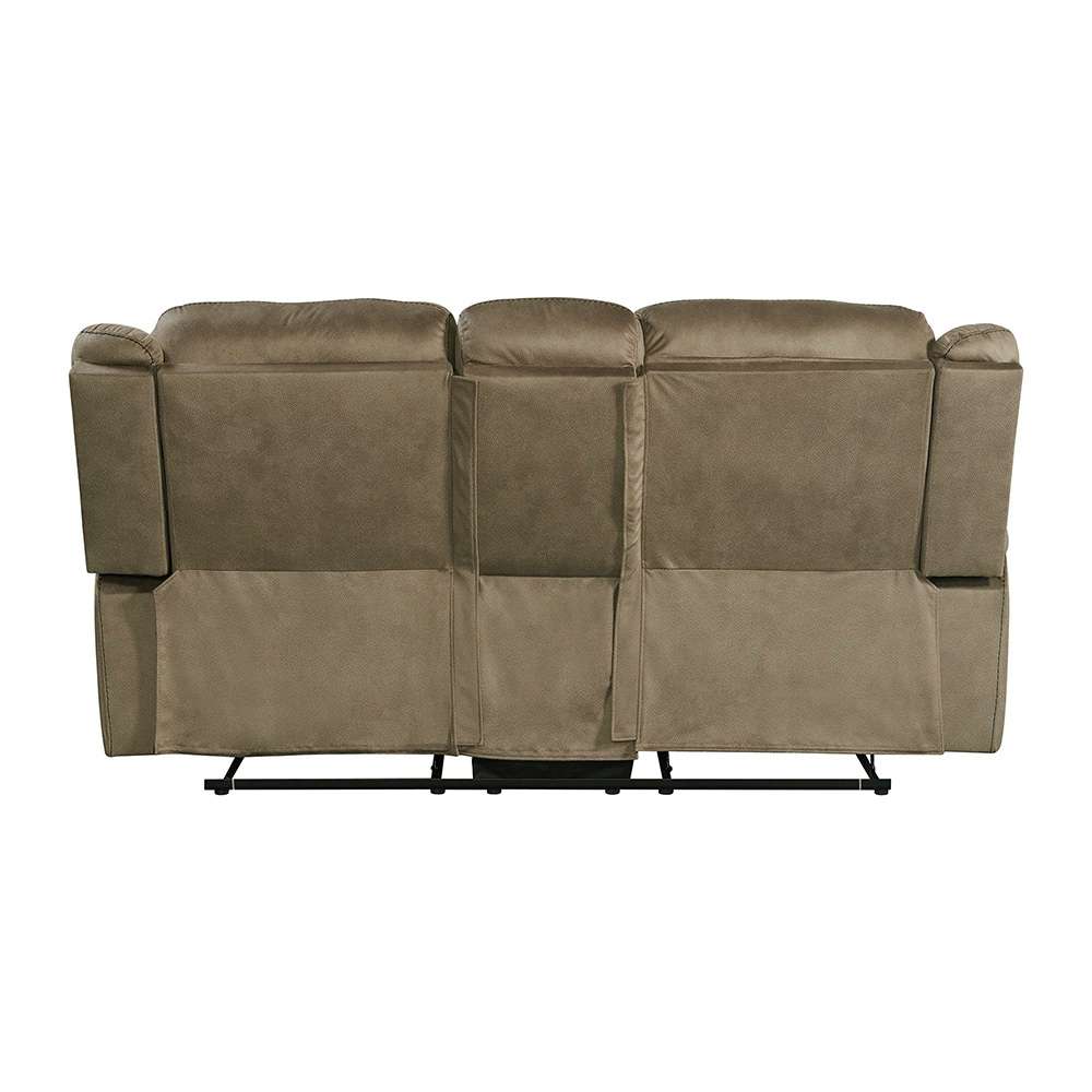 Picket House Furnishings - Tasso Motion Loveseat with Console in T101 Brown - 59928-028-2X veiw 3