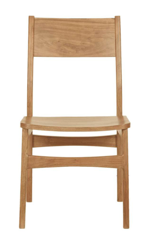 Porter Designs - Portola Solid Acacia Wood Dining Chair, Natural - 07-108-02-0021 veiw 2