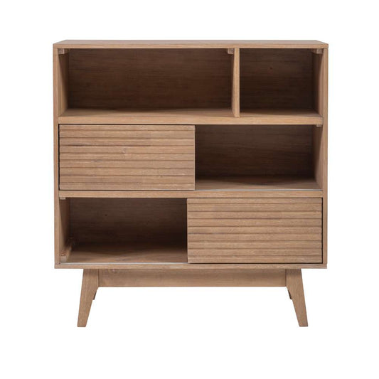 Powell Company - Ripples Bookcase, Natural - D1357A20NB veiw 2