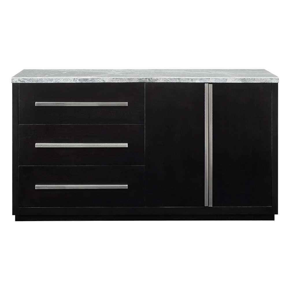 Steve Silver - Camila Gray Marble Top Server - CM660SVG veiw 1