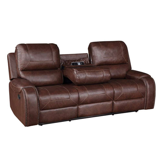 Steve Silver - Keily Brown Manual Sofa - KE800S veiw 2