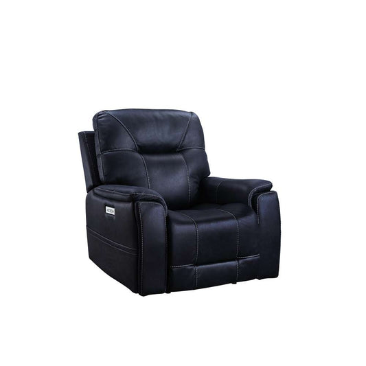 Steve Silver - Lexington Power Media Recliner - Ocean Blue - LX850CO veiw 2