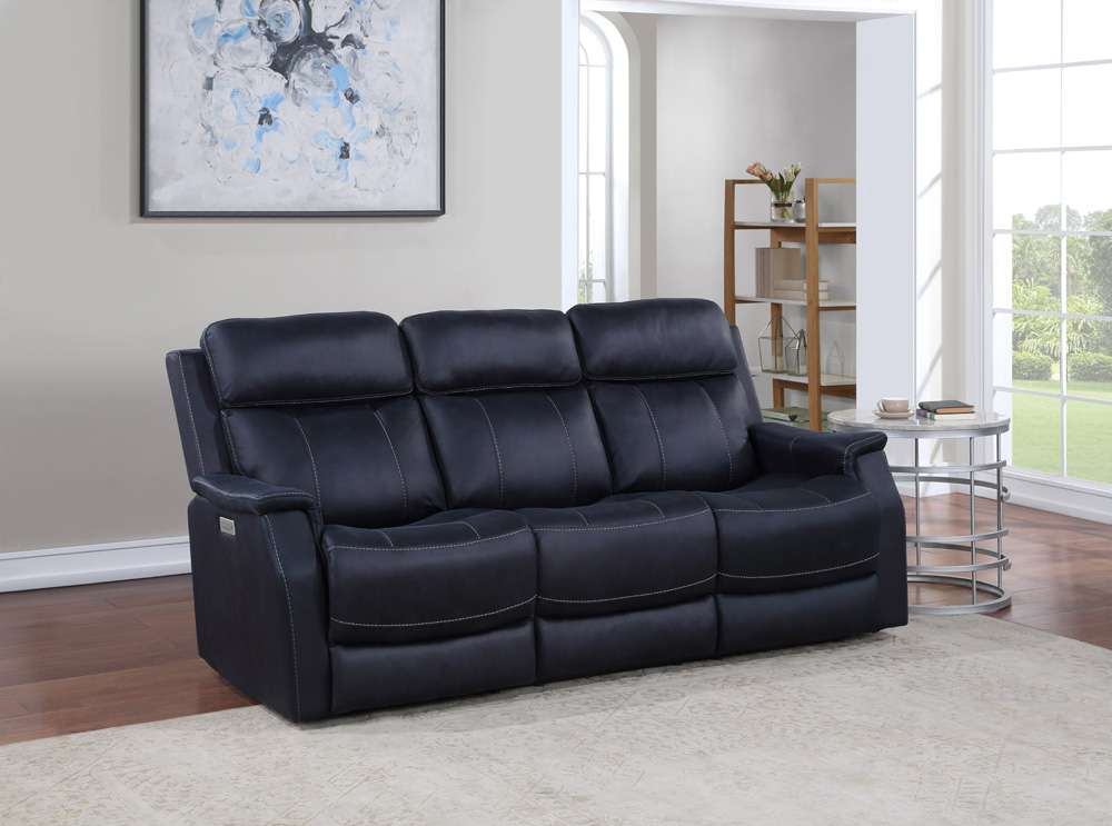 Steve Silver - Valencia 3 Piece Dual Power Reclining Set, Ocean Blue - VA9503PCO veiw 4