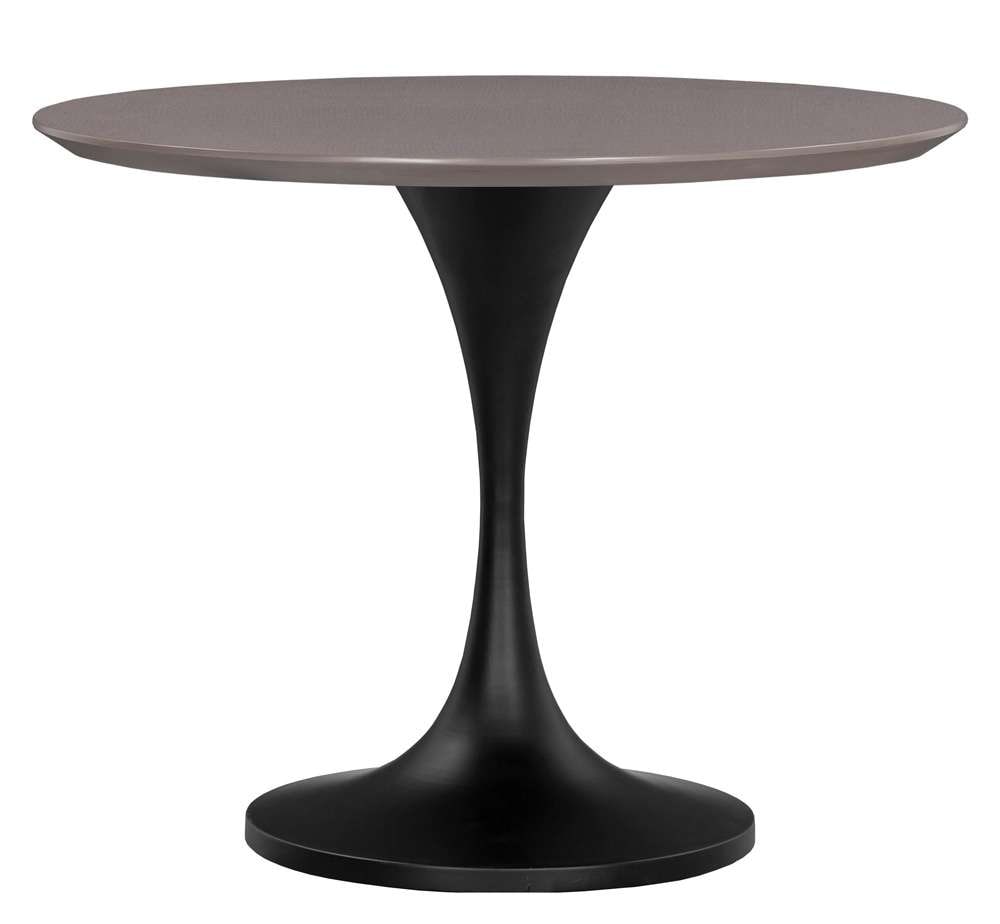 Fairfield Chair Company - Massimo Tulip Dining Height Table Base With Laminate 36in Round Table Laminate Top veiw 1