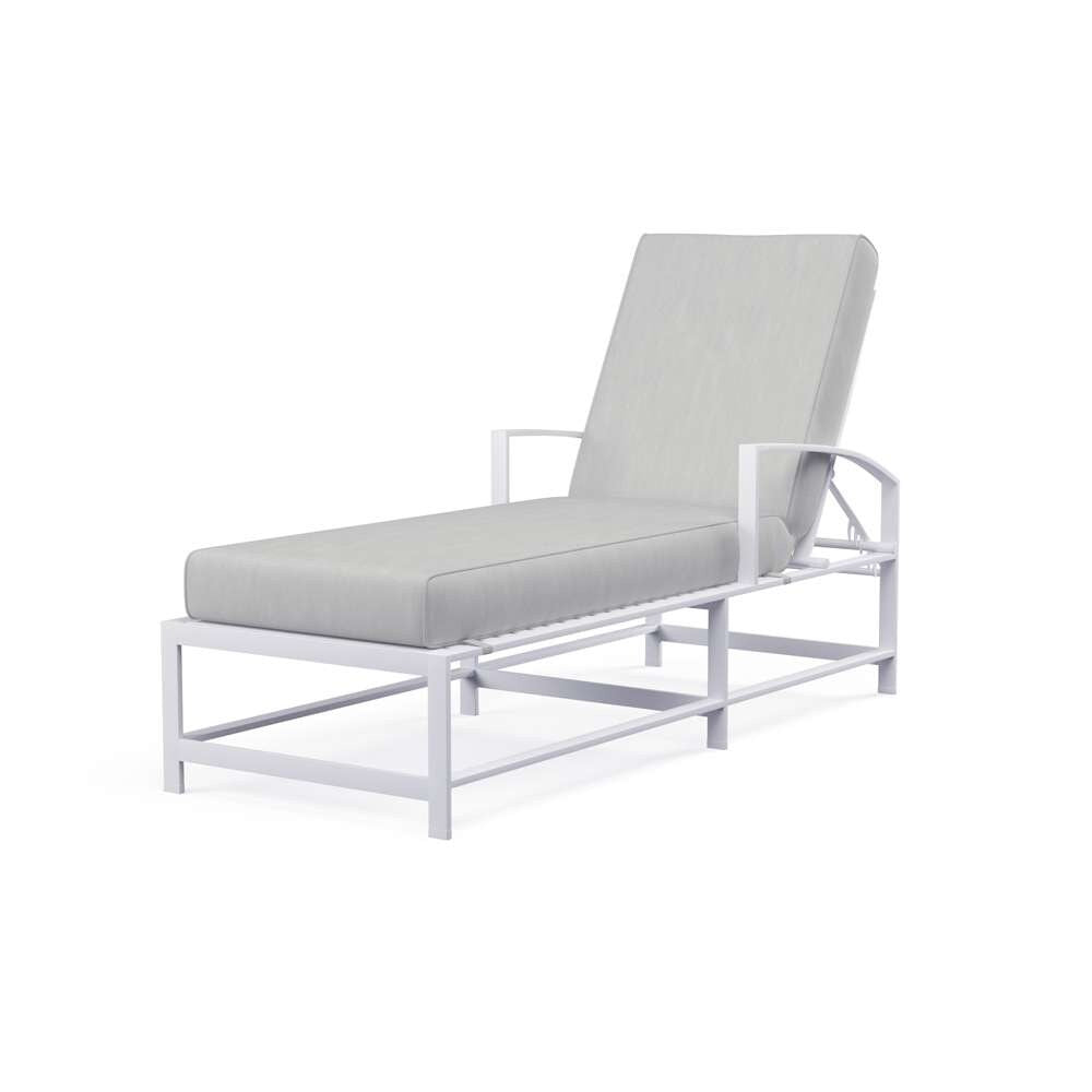 Sunset West - Bristol Chaise in Canvas Granite w/ Self Welt - SW501-9-5402 veiw 1