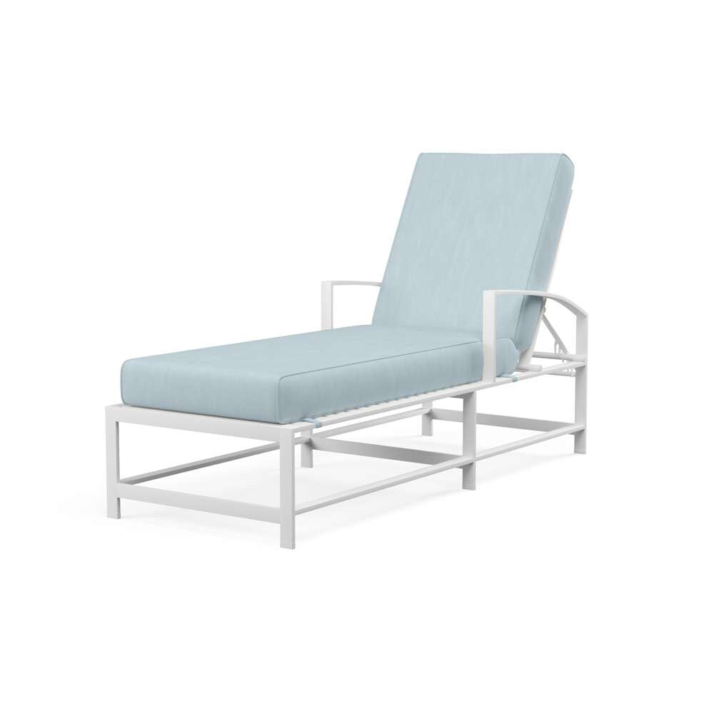 Sunset West - Bristol Chaise in Canvas Skyline w/ Self Welt - SW501-9-14091 veiw 1