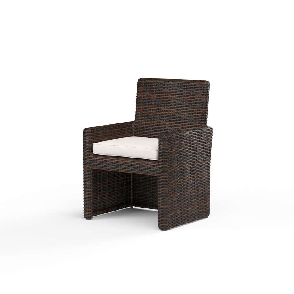 Sunset West - Montecito Dining Chair in Canvas Natural w/ Self Welt - SW2501-1-5404 veiw 1