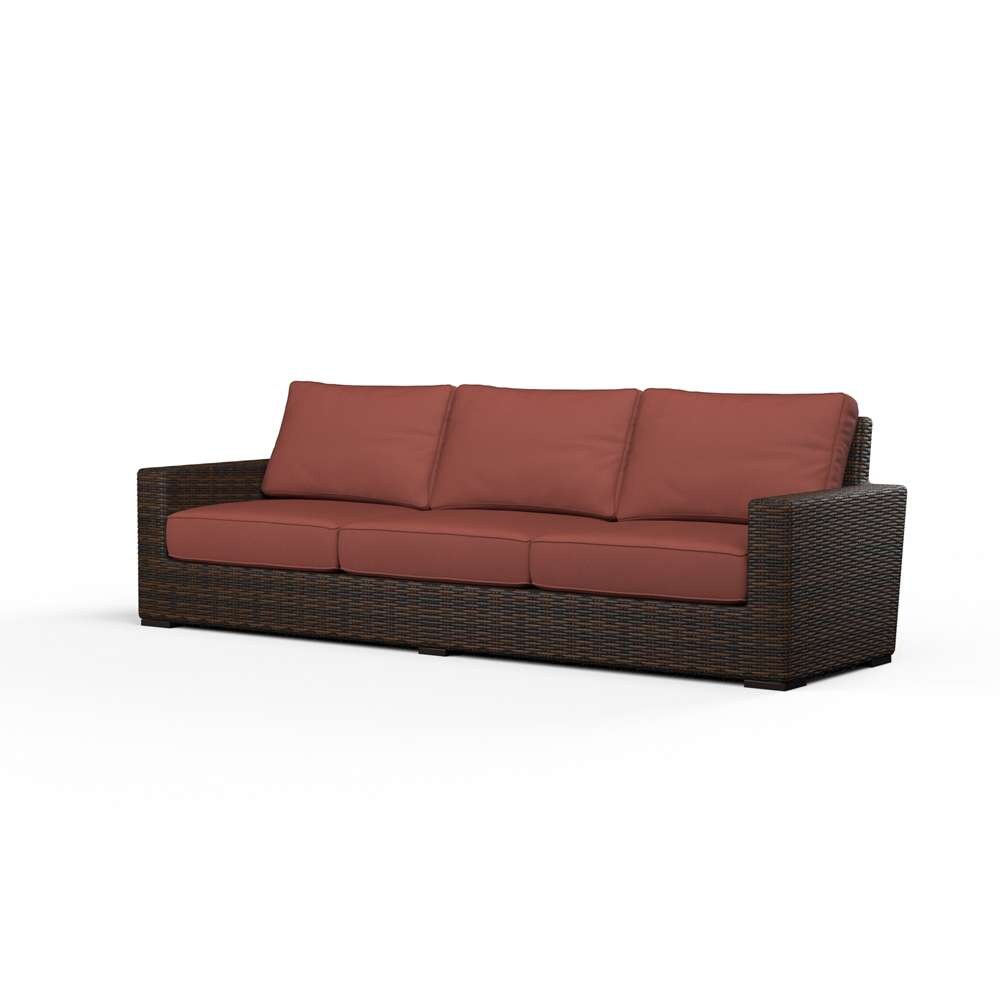 Sunset West - Montecito Sofa in Canvas Henna w/ Self Welt - SW2501-23-5407 veiw 1