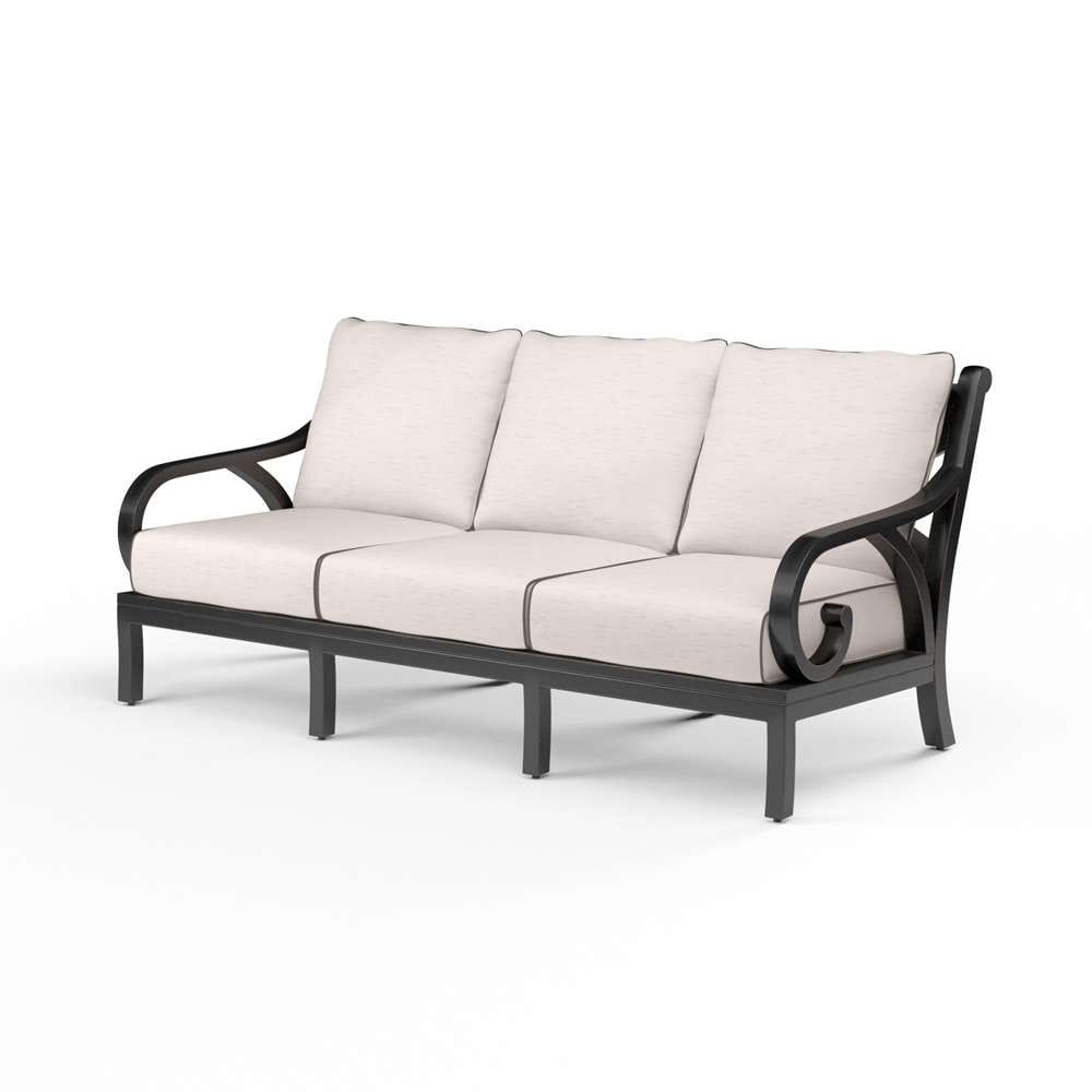 Sunset West - Monterey Sofa in Canvas Natural w/ Self Welt - SW3001-23-5404 veiw 1
