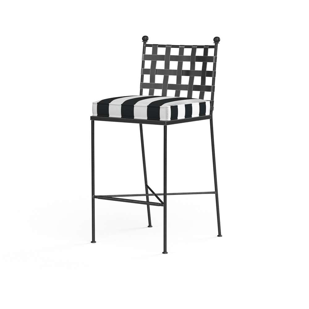 Sunset West - Provence Barstool in Cabana Classic w/ Self Welt - SW3201-7B-58030 veiw 1