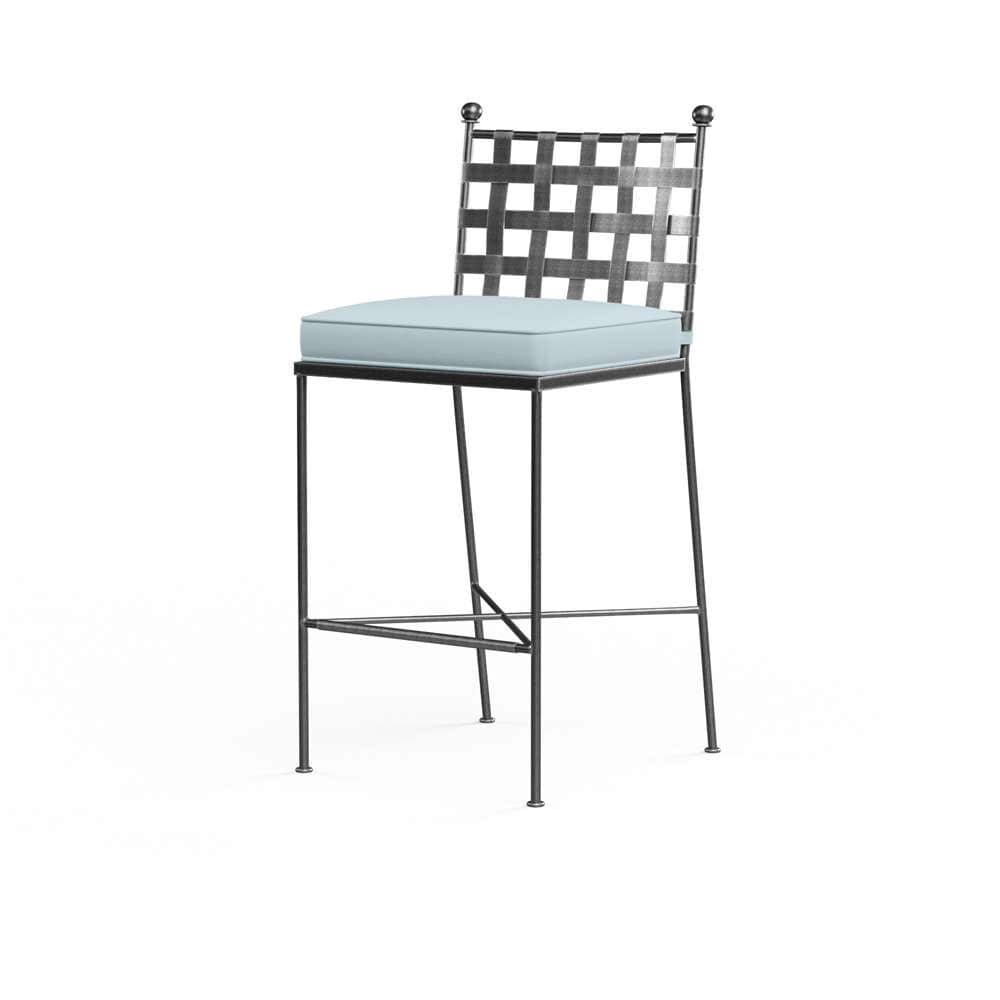 Sunset West - Provence Barstool in Canvas Skyline w/ Self Welt - SW3201-7B-14091 veiw 1