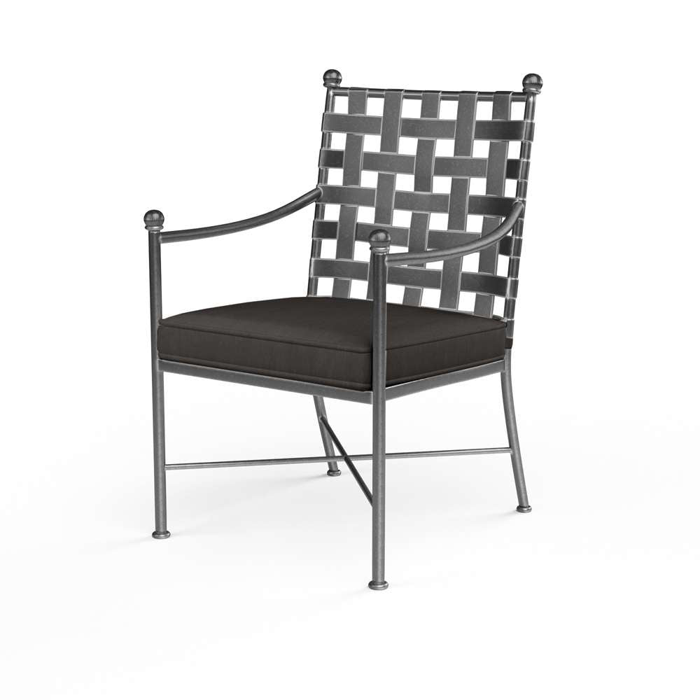 Sunset West - Provence Dining Chair in Spectrum Carbon w/ Self Welt - SW3201-1-48085 veiw 1