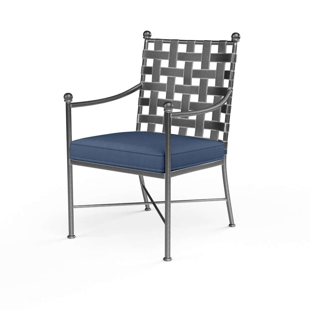 Sunset West - Provence Dining Chair in Spectrum Indigo w/ Self Welt - SW3201-1-48080 veiw 1