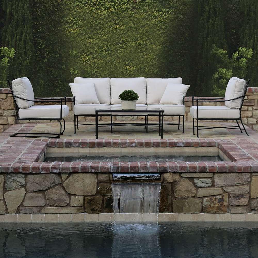 Sunset West - Provence Sofa in Canvas Flax w/ Self Welt - SW3201-23-FLAX-STKIT veiw 3