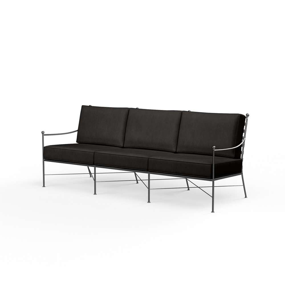 Sunset West - Provence Sofa in Spectrum Carbon w/ Self Welt - SW3201-23-48085 veiw 1
