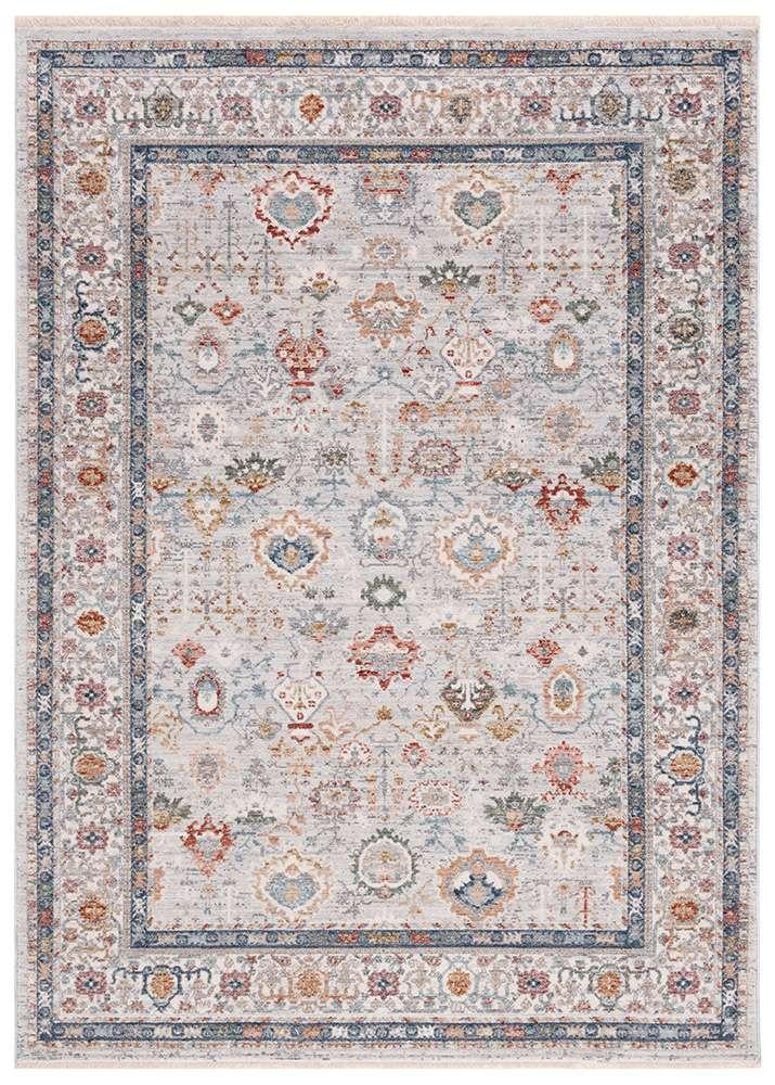 Lauren Ralph Lauren - Fairhaven Rug - 5 X 7 - Light Grey / Blue Rust veiw 1