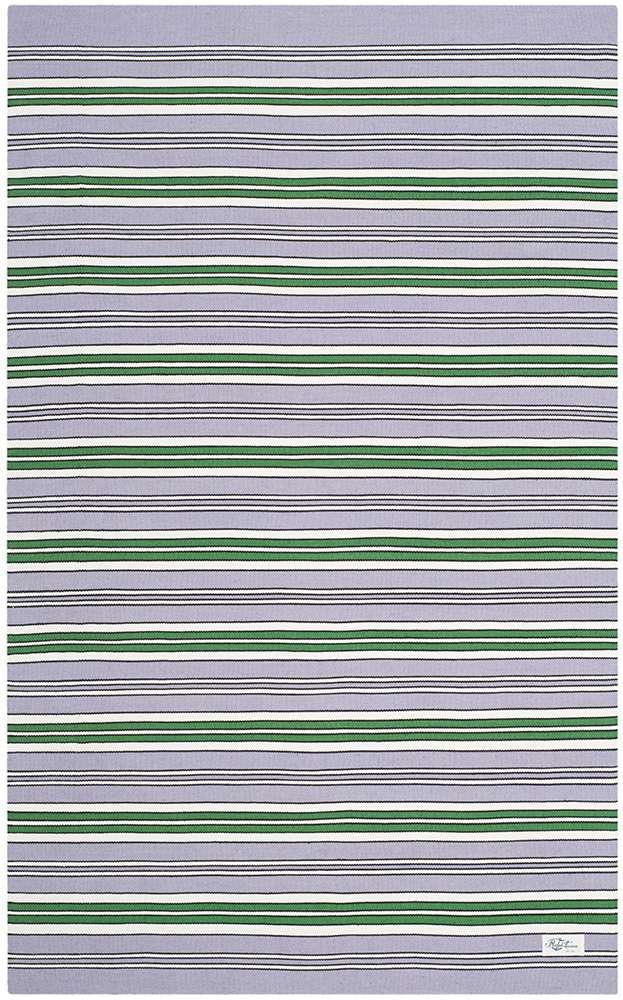 Lauren Ralph Lauren - Leopold Stripe Rug - 5 X 8 - Lilac veiw 1