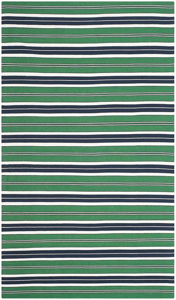 Lauren Ralph Lauren - Leopold Stripe Rug - 6 X 9 - Green veiw 1