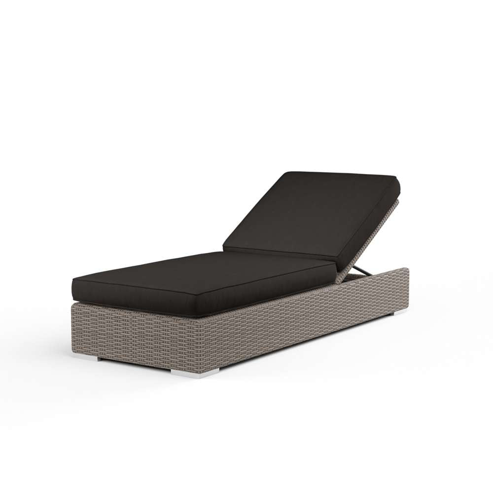 Sunset West - Coronado Adjustable Chaise in Spectrum Carbon w/ Self Welt - SW2101-9-48085 veiw 1