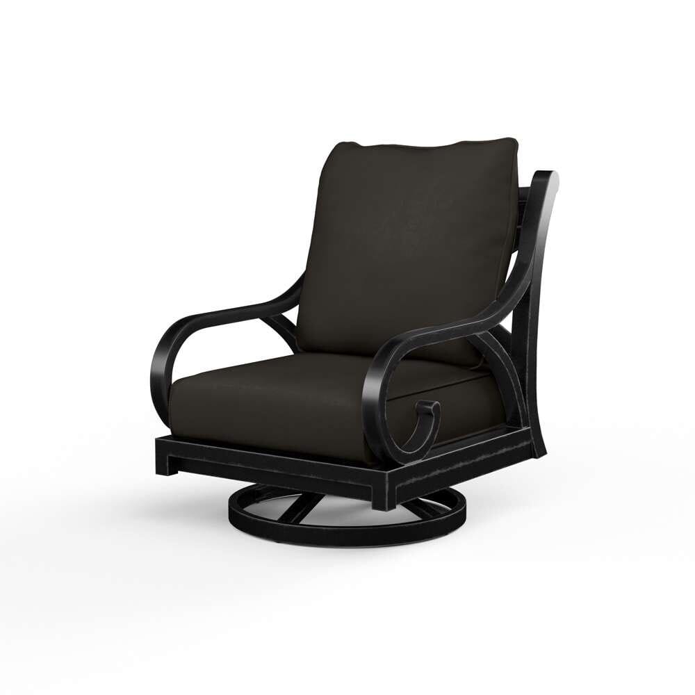 Sunset West - Monterey Swivel Rocker in Spectrum Carbon w/ Self Welt - SW3001-21SR-48085 veiw 1