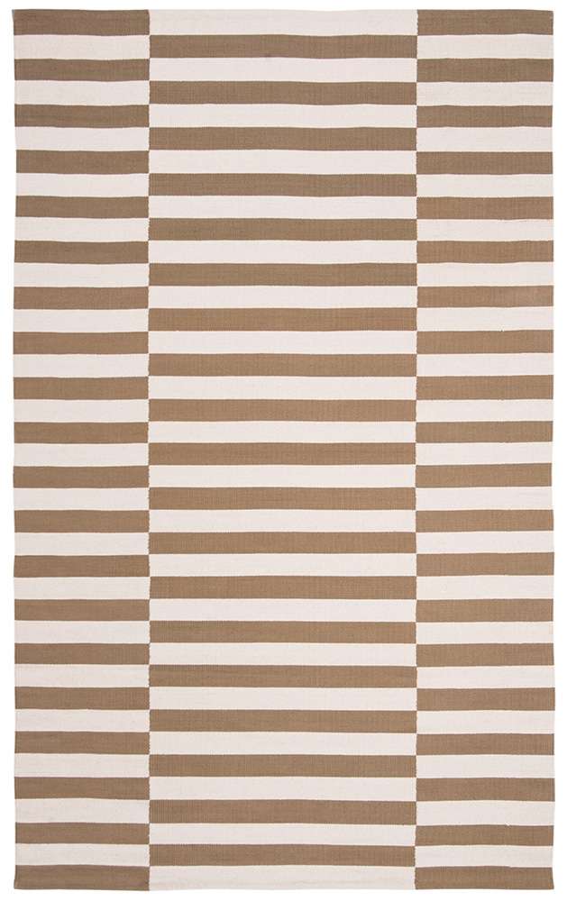 Lauren Ralph Lauren - Ludlow Stripe Rug - 5 X 8 - Sepia veiw 1