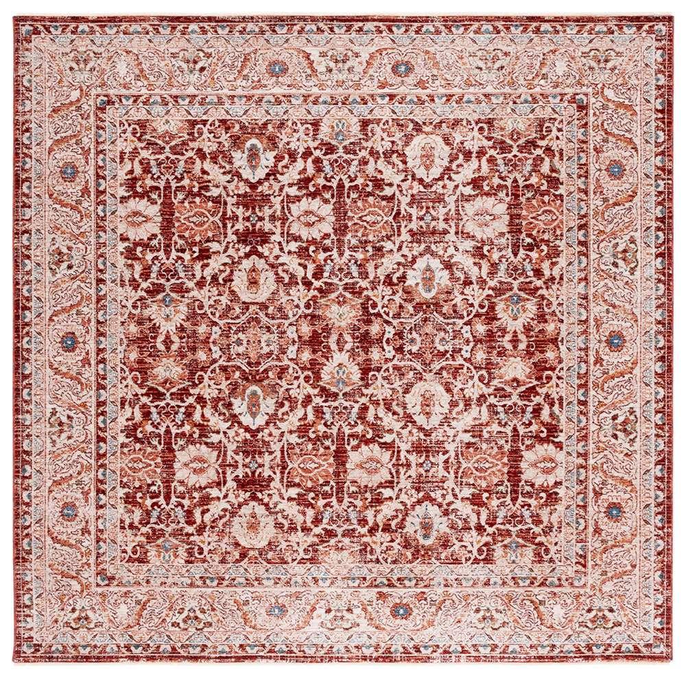 Lauren Ralph Lauren - Warwick Rug - 6-7in X 6-7in Square - Oxblood veiw 1