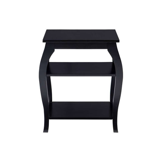 Powell Company - Prismatic Side Table, Black - D1363A20B veiw 2