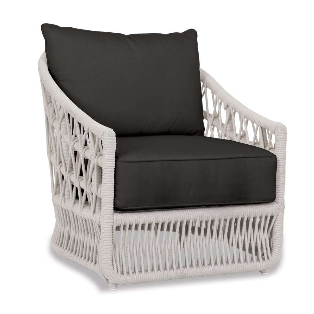 Sunset West - Dana Rope Club Chair in Spectrum Carbon w/ Self Welt - SW4301-21-48085 veiw 1