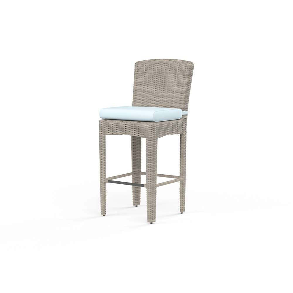 Sunset West - Manhattan Counter Stool in Canvas Skyline w/ Self Welt - SW3301-7C-14091_CLOSEOUT veiw 1