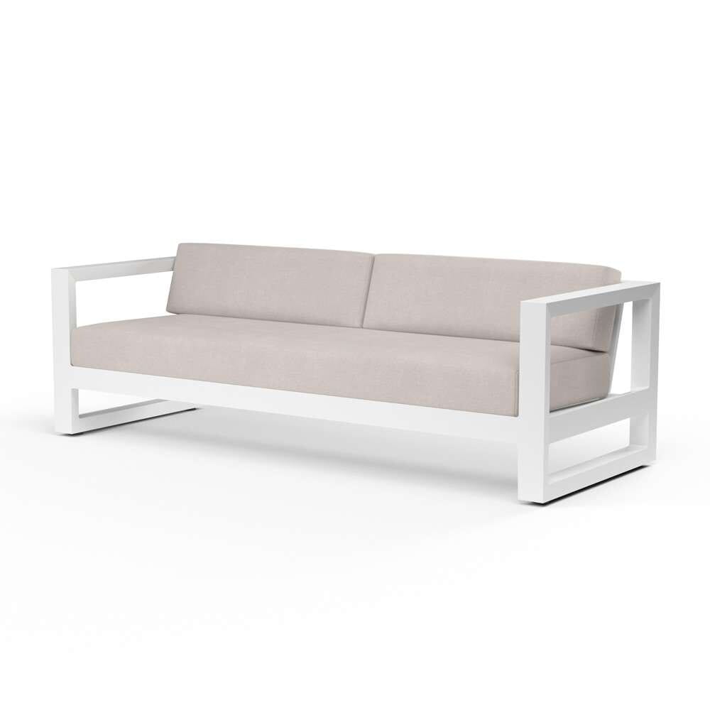 Sunset West - Newport Sofa in Canvas Natural, No Welt - SW4801-23-5404 veiw 1