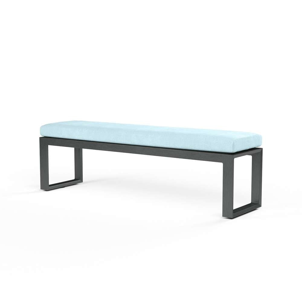Sunset West - Redondo Dining Bench in Spectrum Indigo, No Welt - SW3801-BNCH-48080 veiw 1