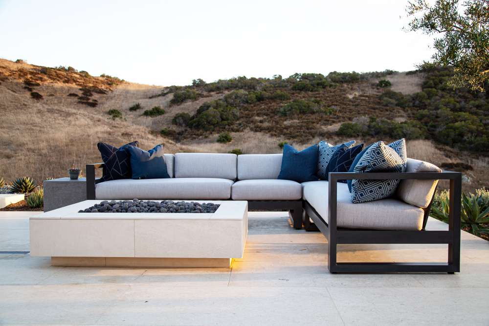 Sunset West - Redondo Sectional in Cast Silver, No Welt - SW3801-SEC-SLV-STKIT veiw 3