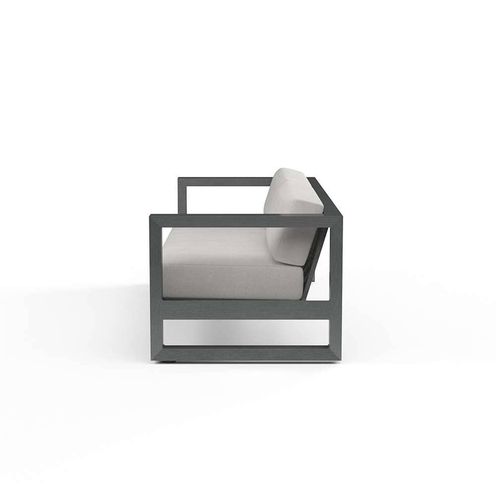 Sunset West - Redondo Sofa in Cast Silver, No Welt - SW3801-23-SLVR-STKIT veiw 2