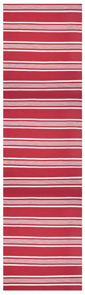 Lauren Ralph Lauren - Hanover Stripe Rug - 2-3in X 8 - Red veiw 1