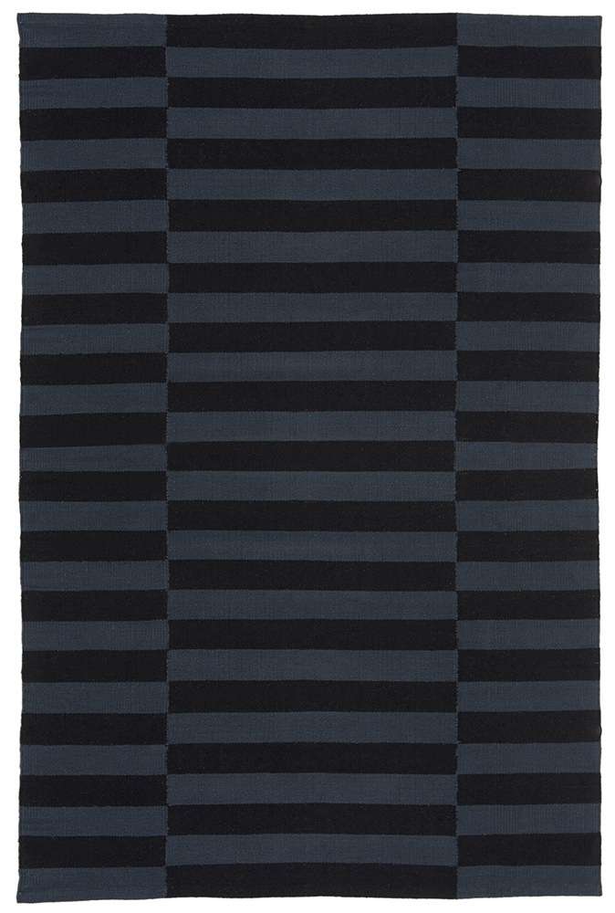 Lauren Ralph Lauren - Ludlow Stripe Rug - 4 X 6 - Onyx veiw 1