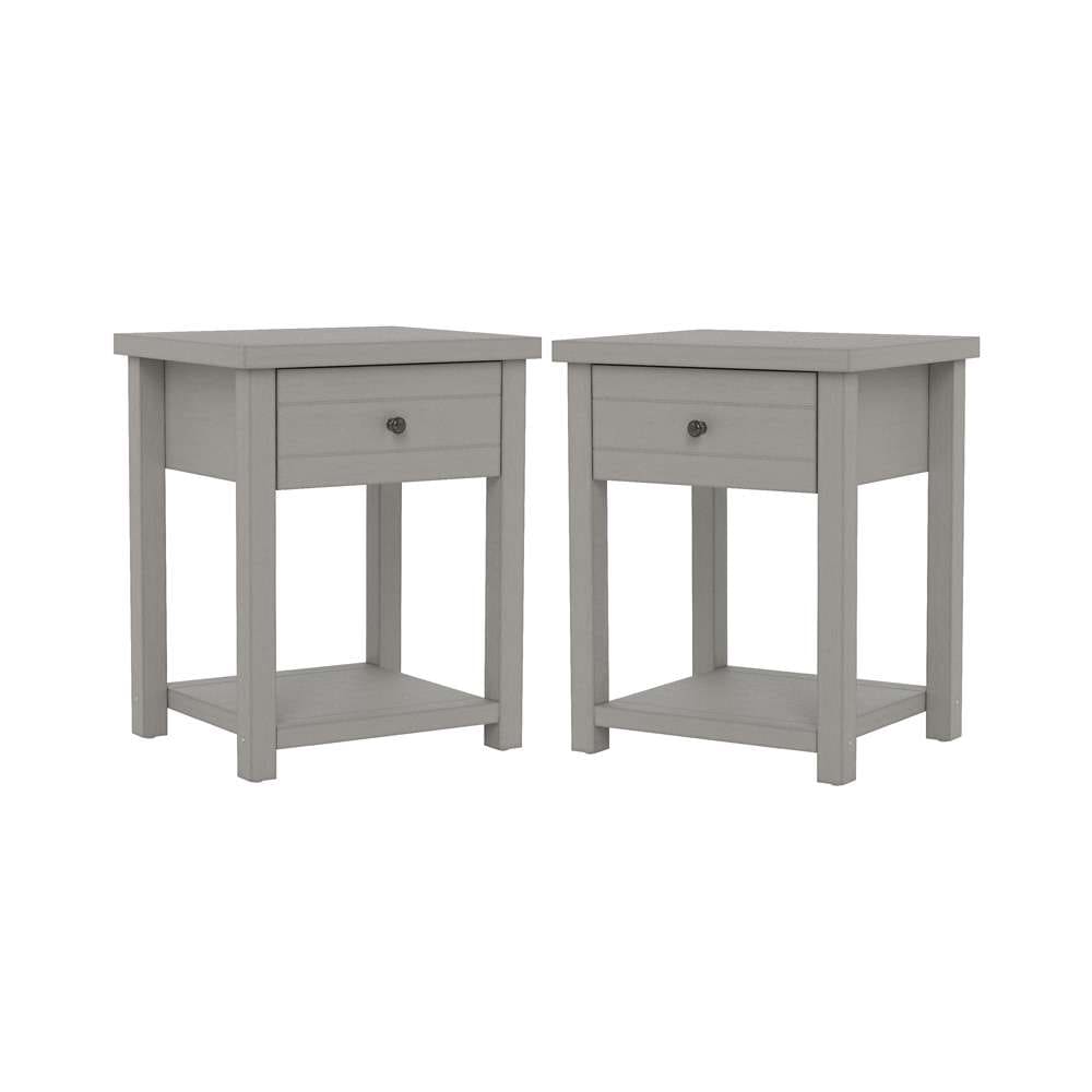 Living Essentials by Hillsdale - Harmony Wood Accent Table, Set of 2, Gray - 5269OCC2 veiw 1