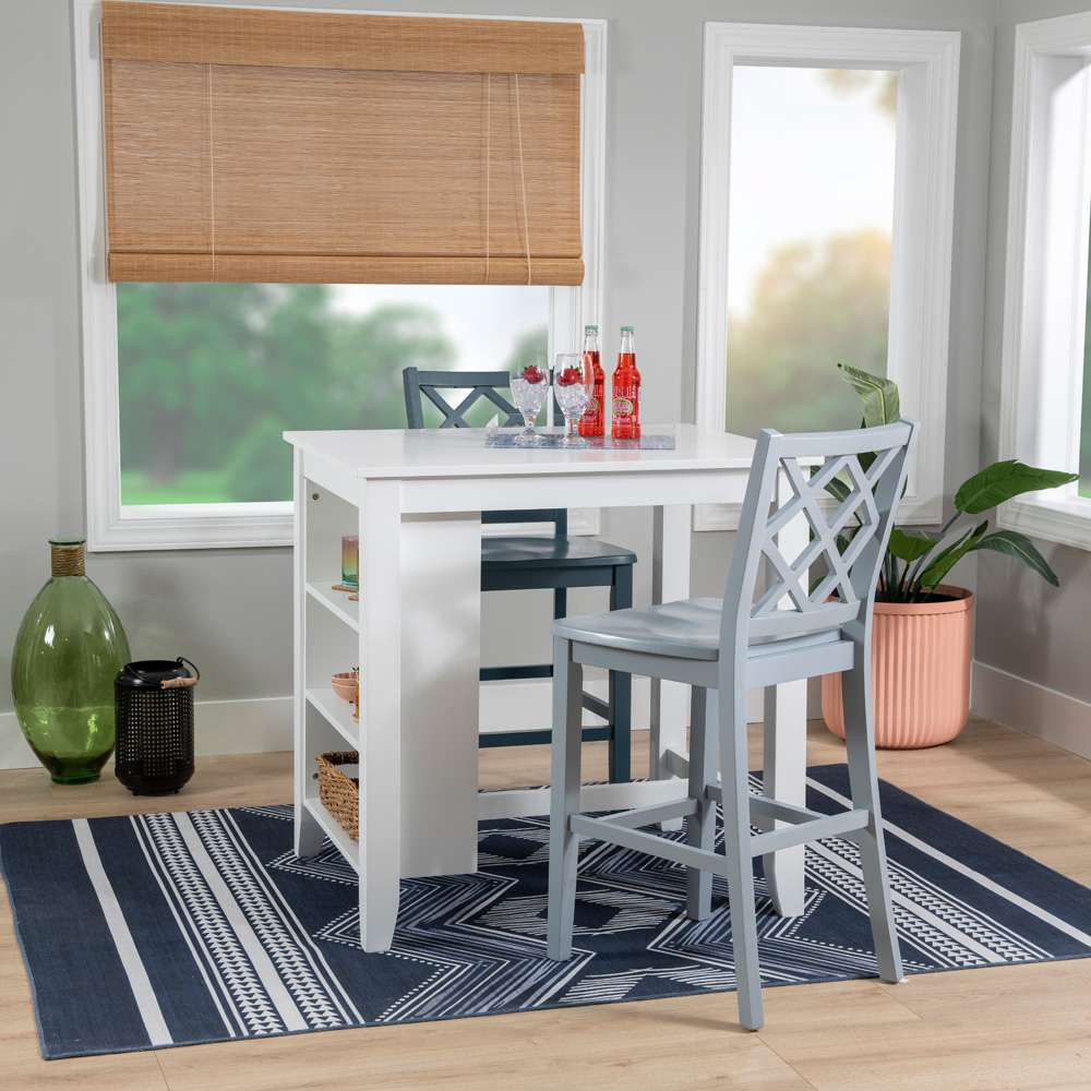 Powell Company - Mayfair Counter Stool, Grey - D1015LD23CSGRY veiw 6